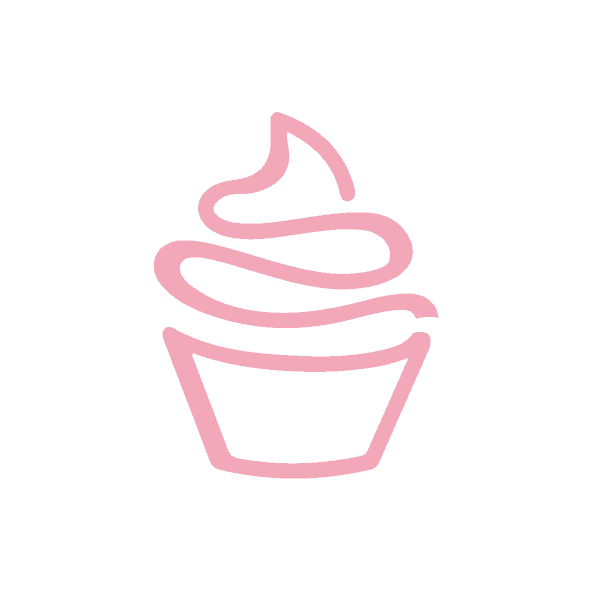 As a web designer, you can enhance your website design by incorporating a delightful pink cupcake icon. This eye-catching icon against a sleek black background will add an elegant touch to your overall website aesthetics.