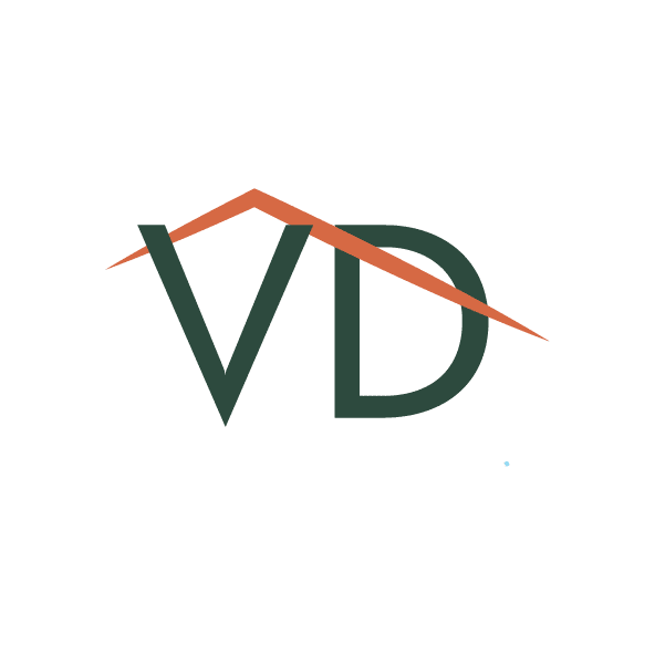 The vdd logo on a green background, perfect for web designers or those looking to build a website.